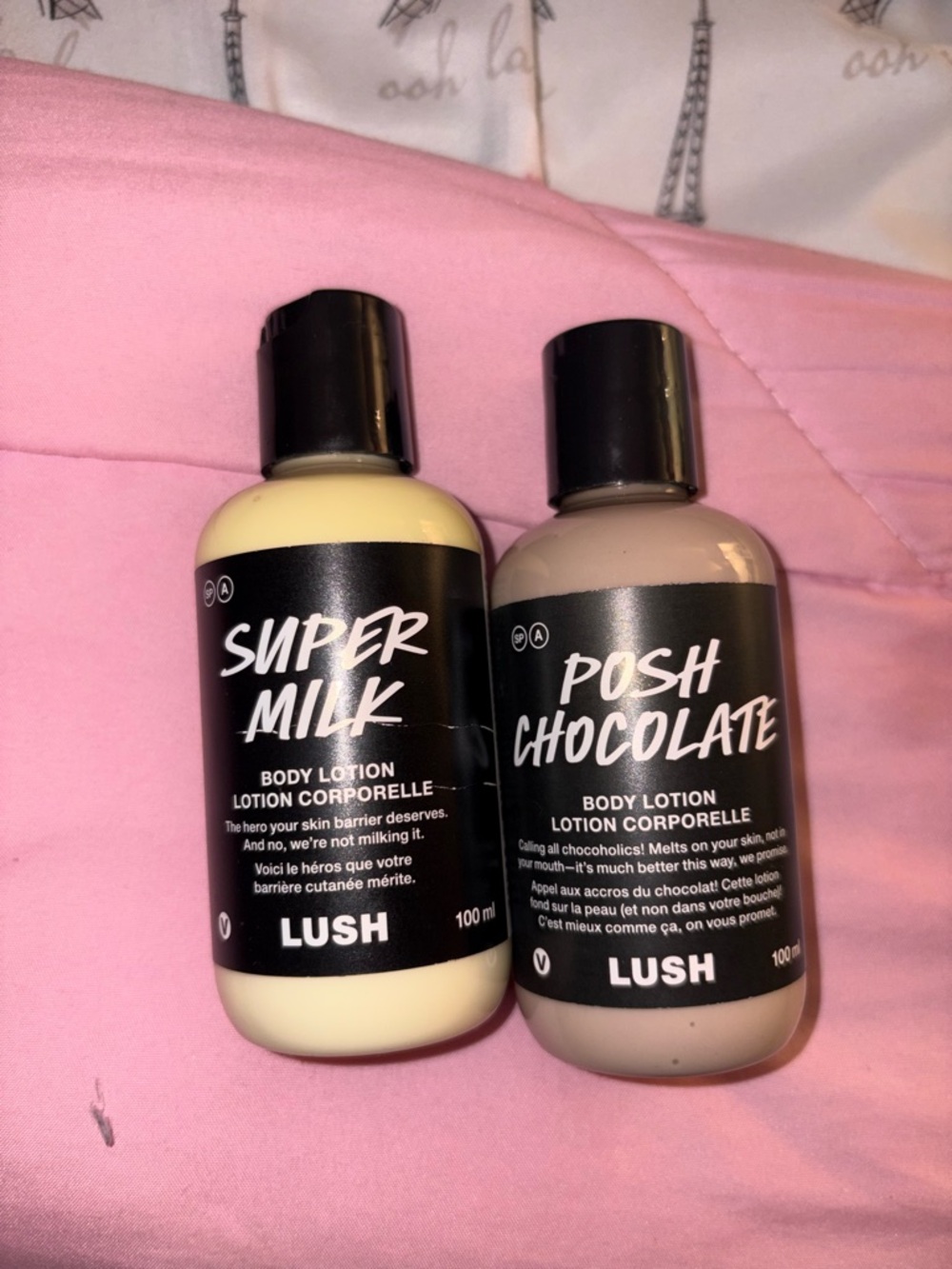 LUSH Super Milk & posh chocolate Body Lotion Cream (100ml)